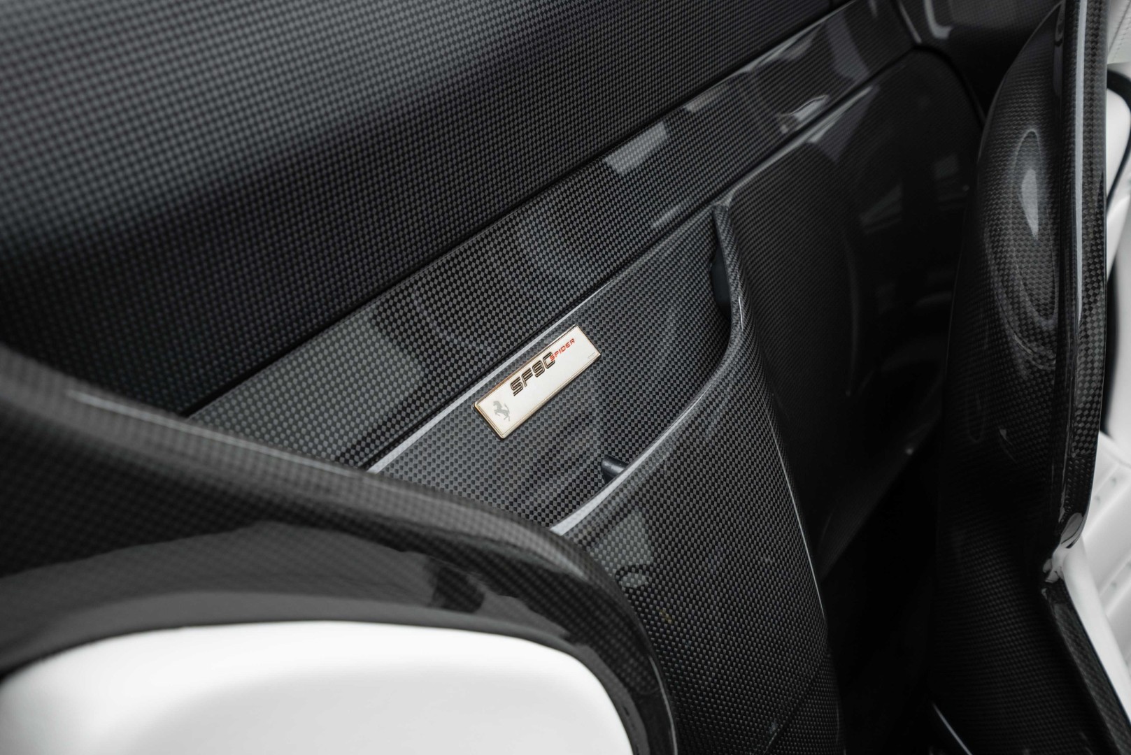 2023 FERRARI SF90 SPIDER ASSETTO FIORANO | GCC | AL TAYER CAR | FULL CARBON | EXTRANGE COLOUR | WARRANTY AND SERVICE 